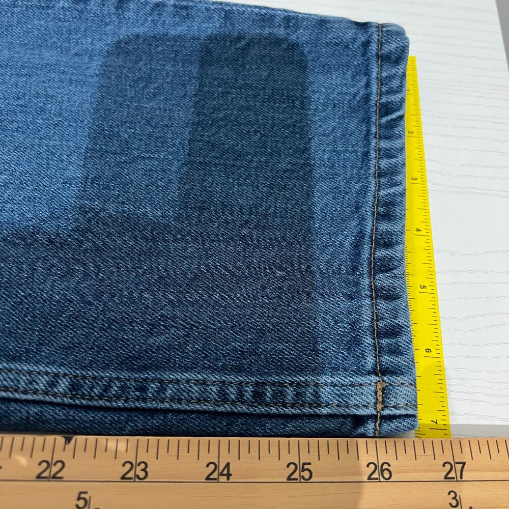 Everlane Jeans Women's 26 Regular Blue The Way High Organic Cotton Button Fly - Picture 9 of 10